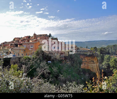 Roussillon, Provenza, Francia. Foto Stock