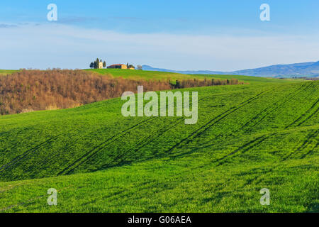 La Cappella di Vitaleta Foto Stock