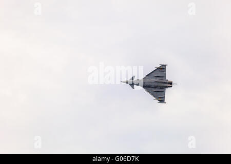 Velivolo Eurofighter Typhoon C-16 Foto Stock