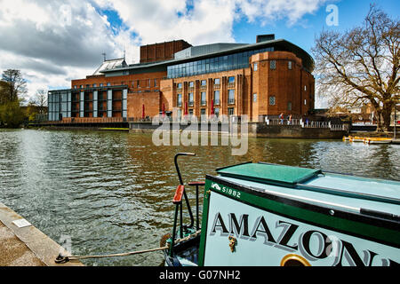 Royal Shakespeare Company Theatre, RSC, Stratford upon Avon, Warwickshire Foto Stock