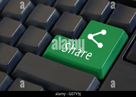 La parola 'lepre' sulla tastiera invio Foto Stock