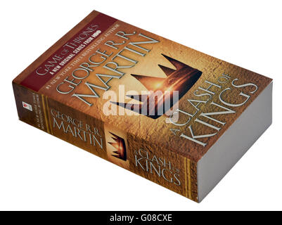 Uno scontro di Kings Prenota 2 da una canzone di ghiaccio e di fuoco da George RR Martin Foto Stock