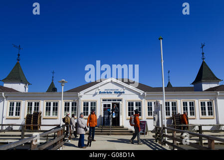 Mar Baltico - Località balneare Ahlbeck Foto Stock