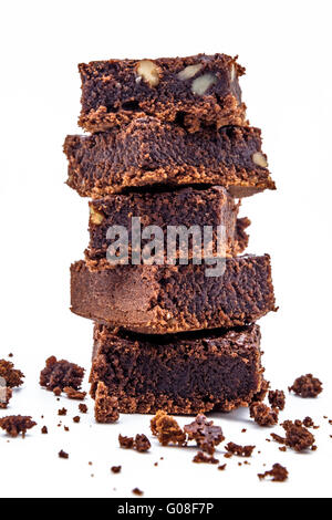 Ci sono un sacco di brownies Foto Stock