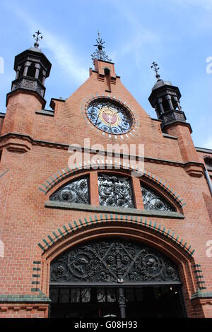 Market Hall di Danzica Foto Stock