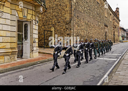 Guardia Presidenziale, Bogotà, Colombia Foto Stock