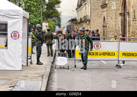 Guardia Presidenziale, Bogotà, Colombia Foto Stock