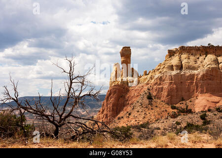 Suggestivo e pittoresco paesaggio nel Nuovo Messico Foto Stock