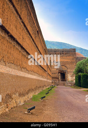 Villa Adriana - rovine di un imperiale Adrian paese Foto Stock