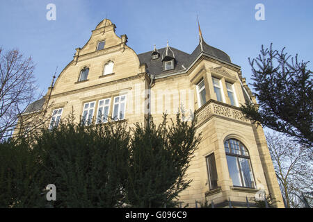 Vecchio edificio sul Kaiser-Wilhelm-street a Bonn, Foto Stock