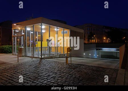 Leipzig - parco presso il Tribunale amministrativo federale Foto Stock