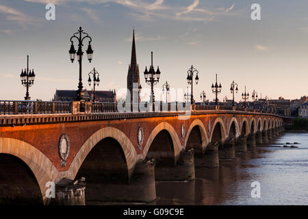 Saint Pierre bridge Foto Stock