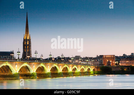 Saint Pierre bridge Foto Stock