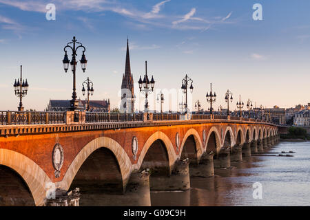 Saint Pierre bridge Foto Stock