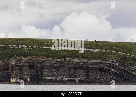 Waterside scenario in corrispondenza della transizione del fiume S Foto Stock