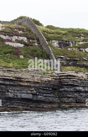 Waterside scenario in corrispondenza della transizione del fiume S Foto Stock