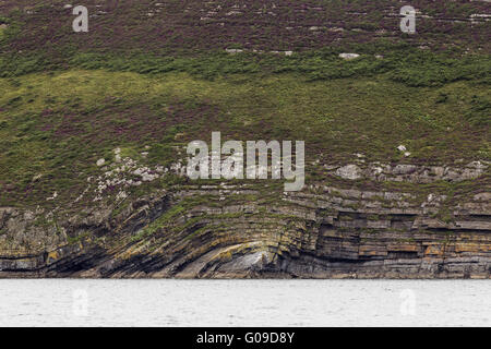Waterside scenario in corrispondenza della transizione del fiume S Foto Stock