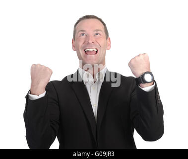 Imprenditore tifo Foto Stock