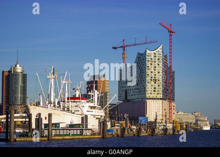 Cap San Diege Amburgo ponte di atterraggio Foto Stock