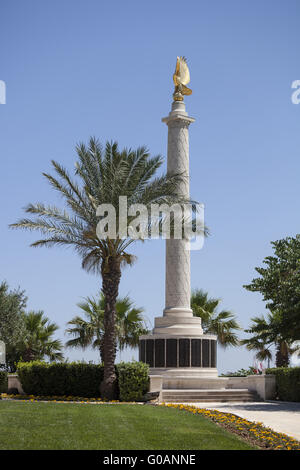 Il memoriale di guerra monumento, La Valletta, Malta Foto Stock