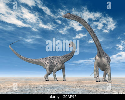 Dinosauro Diplodocus Foto Stock