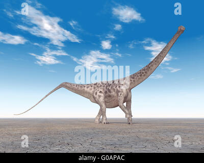 Dinosauro Diplodocus Foto Stock