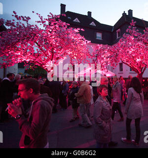 Evento Cherry Blossom Festival, Schwerte, Germania Foto Stock