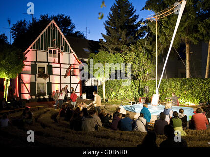 Il mondo del teatro di strada, Schwerte, Germania Foto Stock