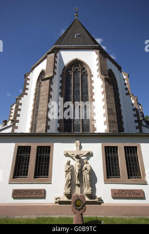 Chiesa parrocchiale di San Martino a Bad Lippsprin Foto Stock