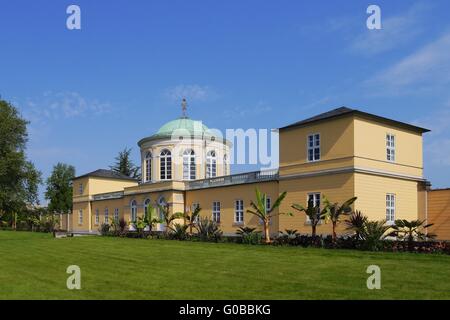 Hannover - Biblioteca Padiglione sul: Berggarten Foto Stock