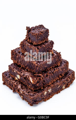 Ci sono un sacco di brownies Foto Stock