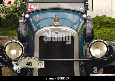 Rally per almeno 80 anni veteran cars Foto Stock