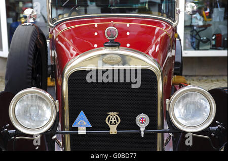 Rally per almeno 80 anni veteran cars Foto Stock