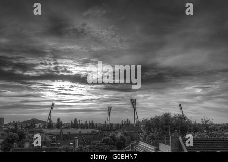 Friedrich-Ludwig-Jahn-Sportpark Berlin Foto Stock