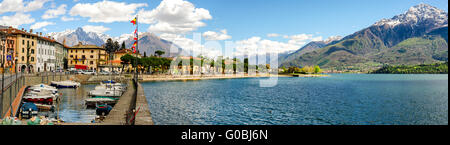 Il Lago di Como (Lago di Como) Domaso vista panoramica Foto Stock