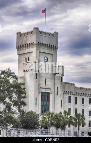 La cittadella vecchia capus edifici di Charleston, Carolina del Sud Foto Stock