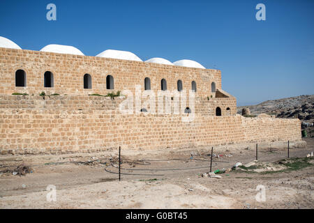 Nabi Musa site nel deserto della Giudea , Israele Foto Stock