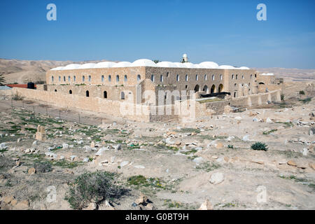 Nabi Musa site nel deserto della Giudea , Israele Foto Stock