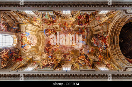 Chiesa di Sant Ignazio di Loyola Foto Stock