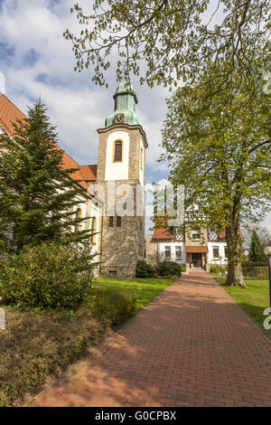 La chiesa cattolica romana madre dolorosa in Germania Foto Stock