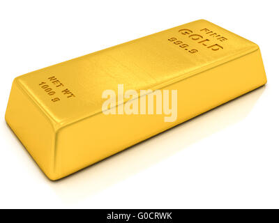 lingotti d'oro Foto Stock