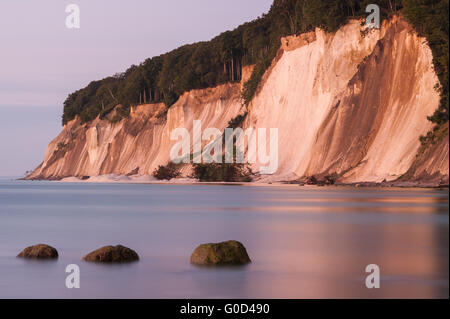 Isola di Rugia Chalk Cliffs Foto Stock