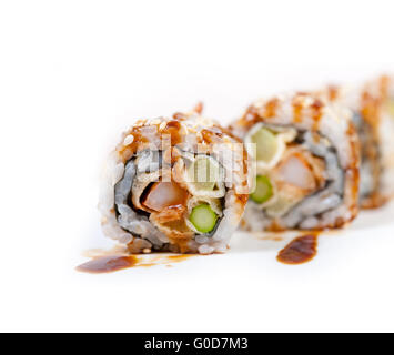 Sushi fresco combinazione scelta selezione assortimento Foto Stock