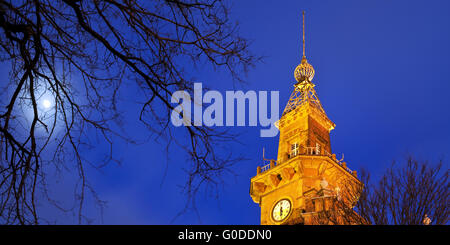 Il vecchio edificio del port authority, Dortmund Foto Stock