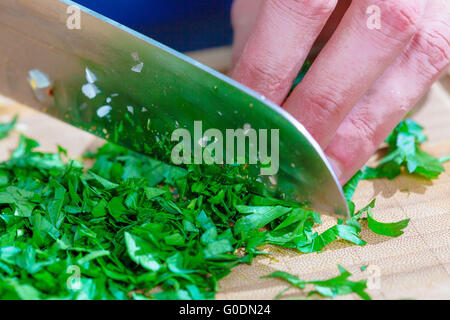 Lavoro in cucina Foto Stock