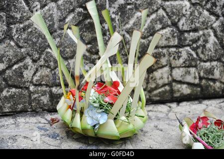 Tempio Balinese Dettagli Foto Stock