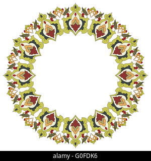 Antichi turchi ottomani pattern design vettoriali ventisei Foto Stock
