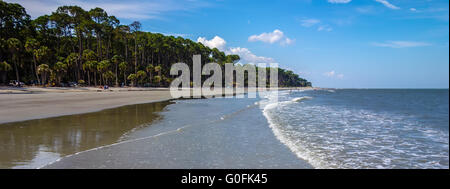 Scene di natura intorno a caccia island Carolina del Sud Foto Stock