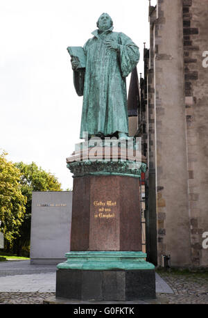 Impressioni da Magdeburg-Martin Luther Memorial Foto Stock