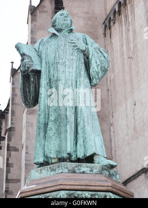 Impressioni da Magdeburg-Martin Luther Memorial Foto Stock